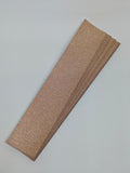 Tiras de papel Glitter Rosé Gold 10 unidades - 180g