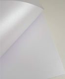 Papel Perolado Branco (Offset) 50 folhas A4 - 180g - Papel Especial