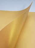 Papel Perolado Liso Ouro Rico 20 folhas A4 - 180g