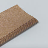 Tiras de papel Glitter Rosé Gold 10 Folhas A4 - 180g