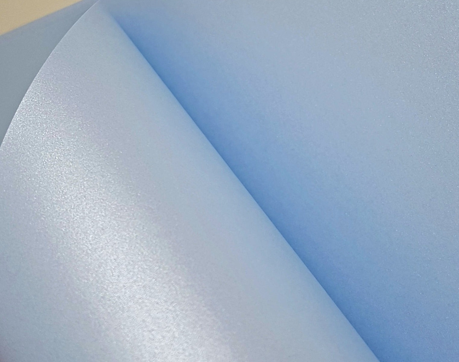 Papel Perolado Liso Azul Serenity 20 folhas A4 - 120g/180g - Papel Especial