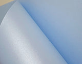 Papel Perolado Liso Azul Serenity 20 folhas A4 - 120g/180g - Papel Especial