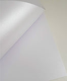 Papel Perolado Branco (Offset) 50 folhas A4 - 120g - Papel Especial