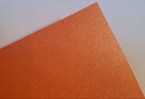 Papel Perolado Cenoura (Colorido Na Massa) 20 folhas A4 - 180g - Papel Especial