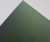 Papel Perolado Esmeralda (Colorido Na Massa) 20 folhas A4 - 180g - Papel Especial