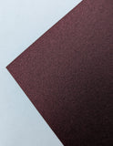 Papel Perolado Marsala (Colorido Na Massa) 20 folhas A4 - 180g - Papel Especial