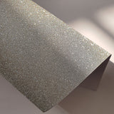 Papel Glitter Prata 10 Folhas A4 - 180g - Papel Especial