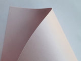 Papel Perolado Liso Rosa Suave 20 folhas A4 - 180g - Papel Especial