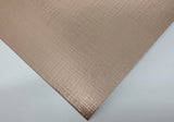 Papel Laminado Texturizado Telado Rosé Gold 20 folhas A4 - 180g/250g