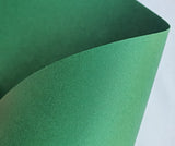 Papel Perolado Verde Bandeira (Colorido Na Massa) 20 folhas A4 - 180g - Papel Especial