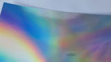 Papel Laminado Holográfico Arco-Íris 20 folhas A4 - 180g/250g - Papel Especial